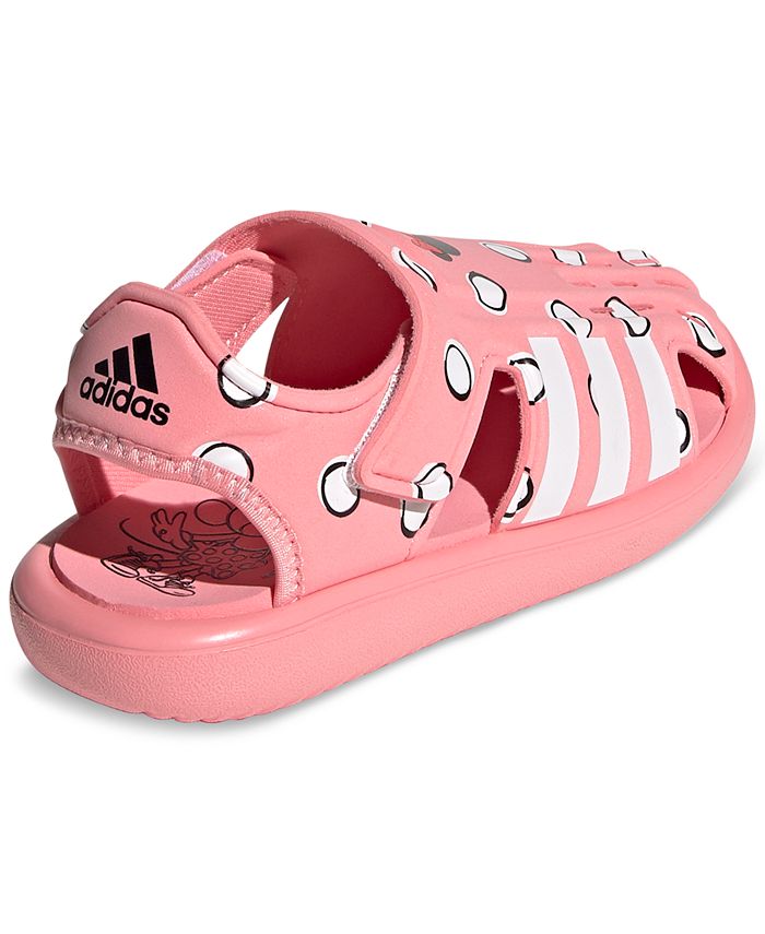 adidas Preschool Girl's Minnie Mouse Water Sandals from Finish Line