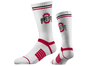 Strideline Ohio State Buckeyes Classic Knit Crew Socks