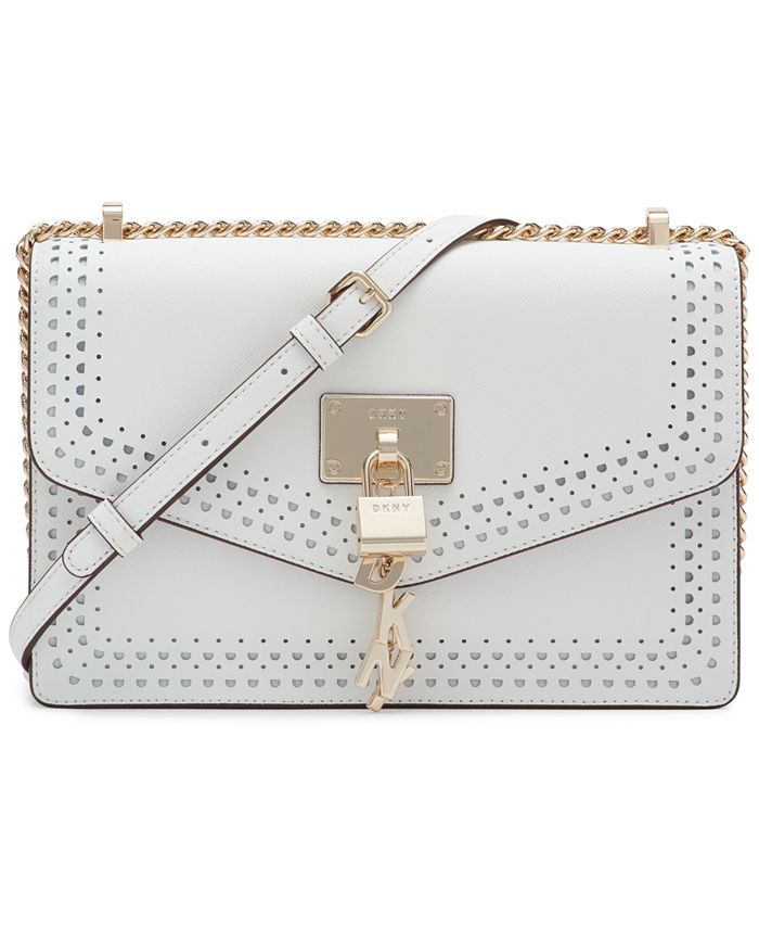 DKNY Elissa Small Leather Shoulder Bag Macy's