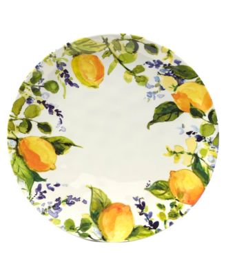 Certified Lemon Zest 12 Piece Melamine Dinnerware Set