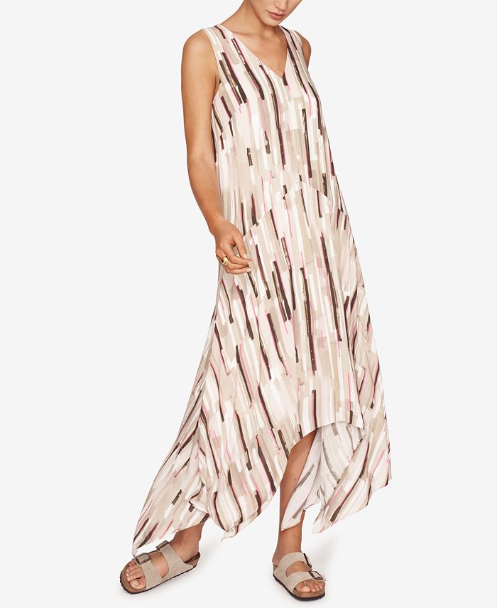 b new york Handkerchief-Hem Maxi Dress - Macy's
