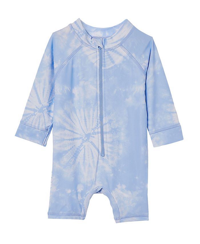 COTTON ON Baby Boy TieDye Cameron Long Sleeve Swimsuit Macy's