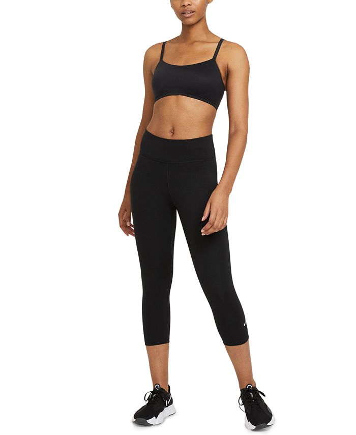 Nike one sales crop tights ladies