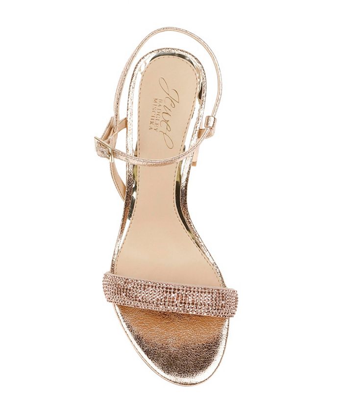jewel badgley mischka block heel