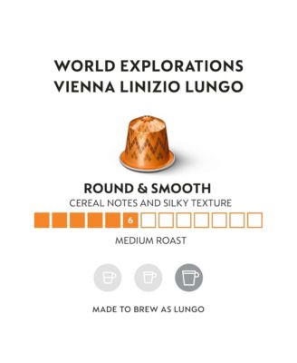 Capsules OriginalLine, Vienna Linizio Lungo, Mild Roast Coffee, 50-Count Coffee Pods