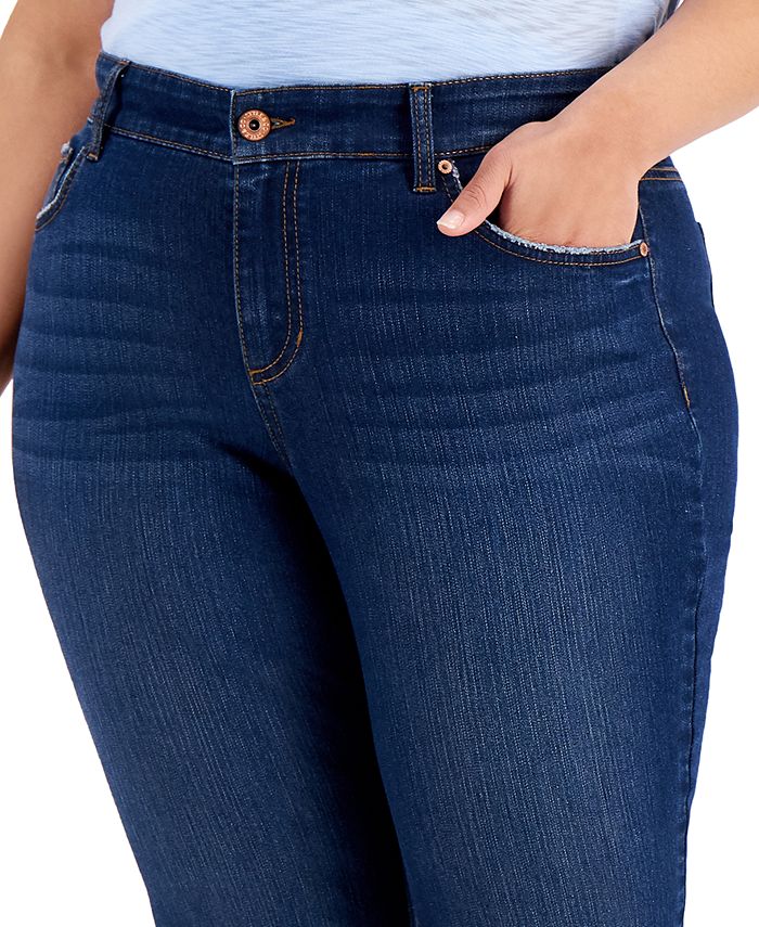 plus size capri jeans