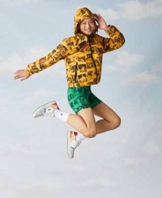 Lacoste Men's L!VE Polaroid Collaboration Printed Hooded Jacket