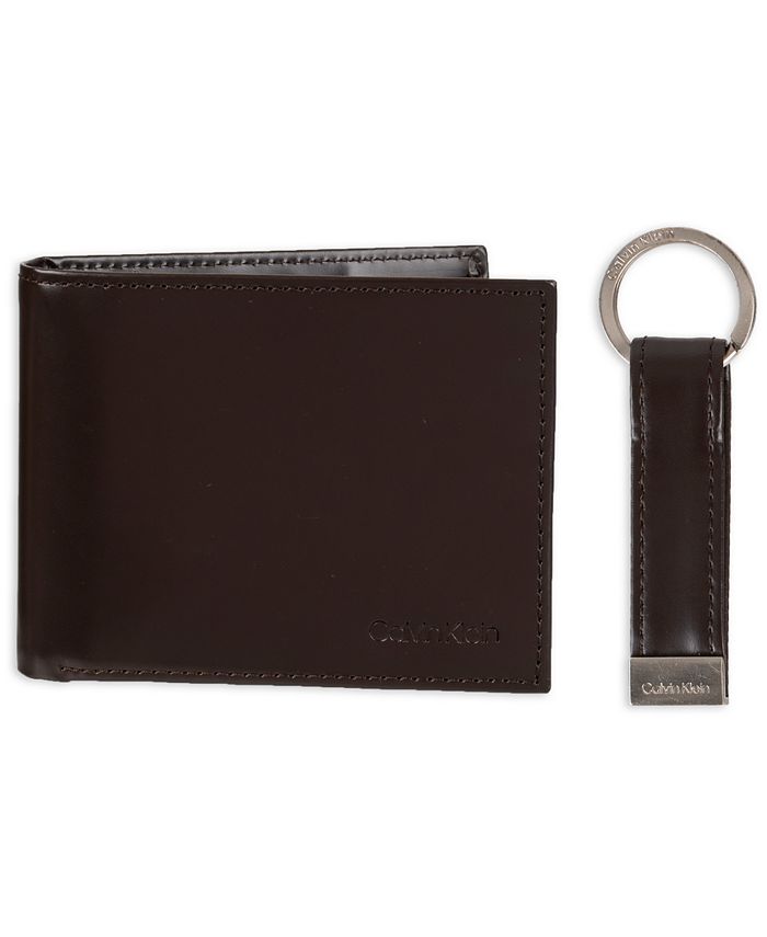 Calvin Klein Men's RFID Slimfold Wallet & Key Fob Set & Reviews - All  Accessories - Men - Macy's