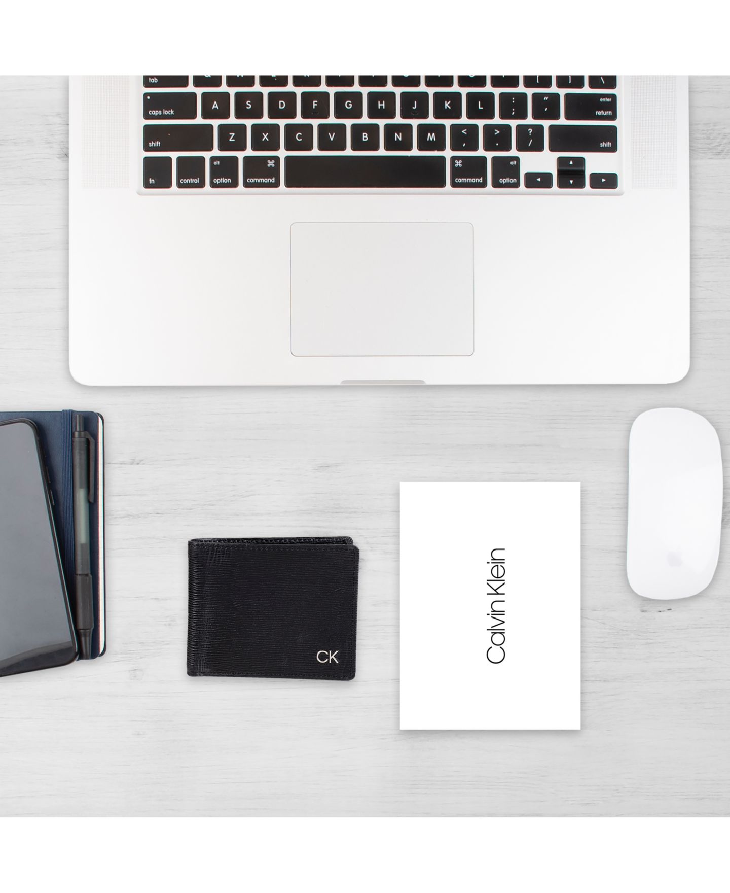 Мужской кошелёк Calvin Klein RFID Slimfold Extra Capacity Wallet, цвет: Чёрный — фото 7
