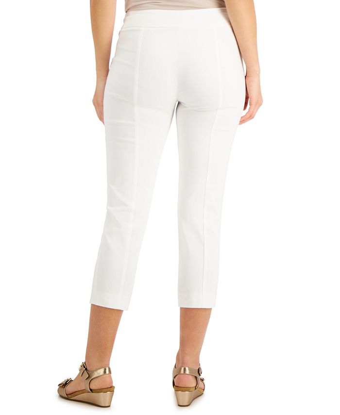 JM Collection Split-Hem Capri Pants, Created for Macy's & Reviews ...