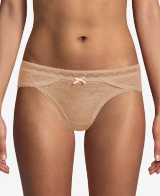 Women's Lace-Trim Bikini Underwear DM0016