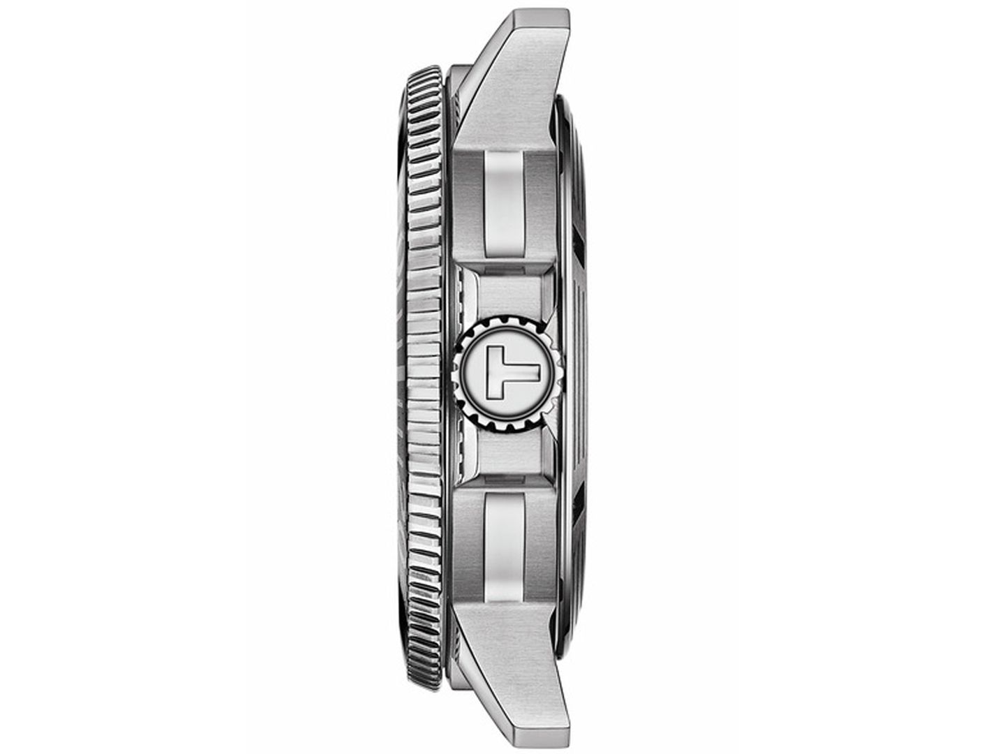 Мужские часы Tissot Swiss Automatic Seastar 1000 на стальном браслете, 43 мм — фото 2