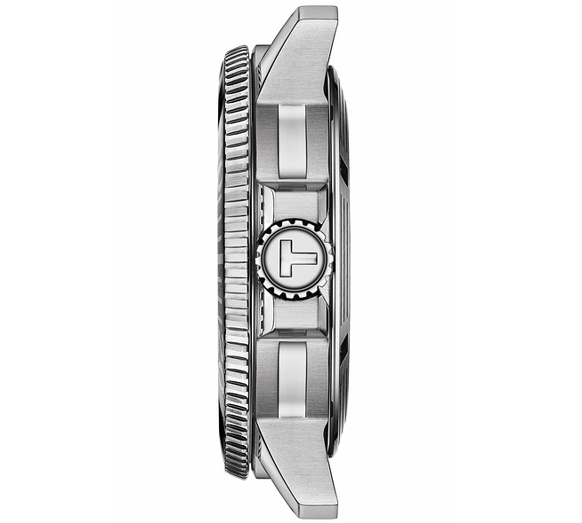 Shop Tissot Men's Swiss Automatic Seastar 1000 Stainless Steel Bracelet Watch 43mm In Green Gradient
