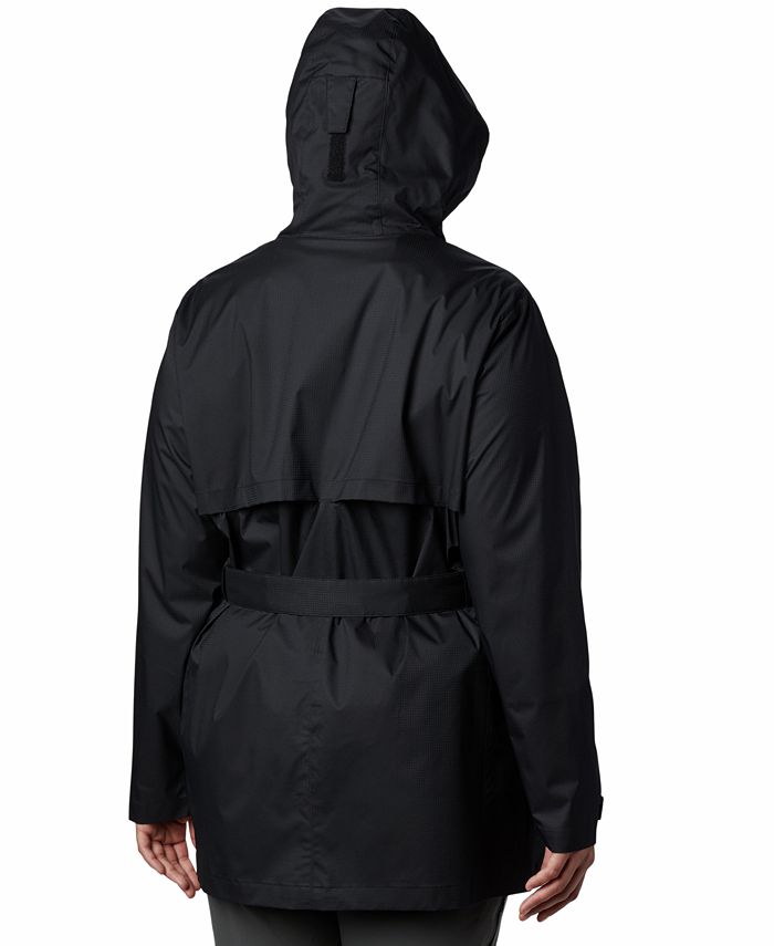 Columbia Plus Size Pardon My Trench Rain Jacket Macy's