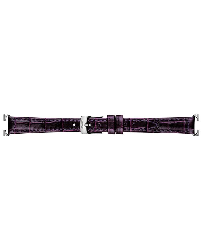 Tissot - Women's Swiss Heritage Porto Purple Leather Strap Watch 22x30mm