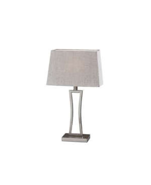 Adesso Camila Table Lamp, 2 Piece In Open Gray