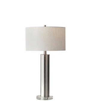 Adesso Ezra Table Lamp In Open Gray