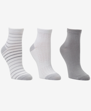 Cuddl Duds Women's Ankle Socks 3 Pack