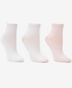 Cuddl Duds Women's Ankle Socks 3 Pack