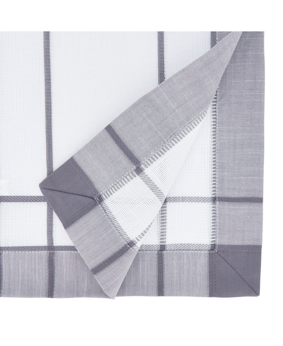 Saro Lifestyle Long Table Runner with Banded Border Design