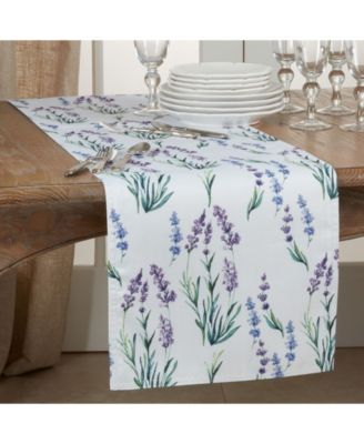 Lavender Table Runner, 108" x 16"