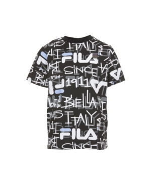 Fila Big Boys Luigi All Over Print Tee
