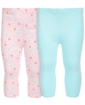 First Impressions Baby Girls 2-Pc Cotton Leggings Set Created for Macy's