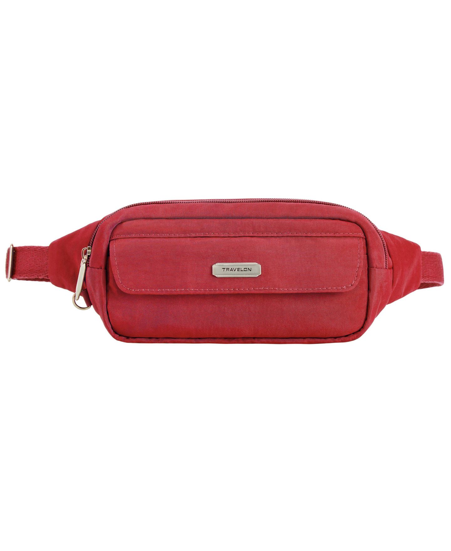 Сумка Travelon Essentials Anti-Theft Slim Belt, цвет: Чёрный — фото 12