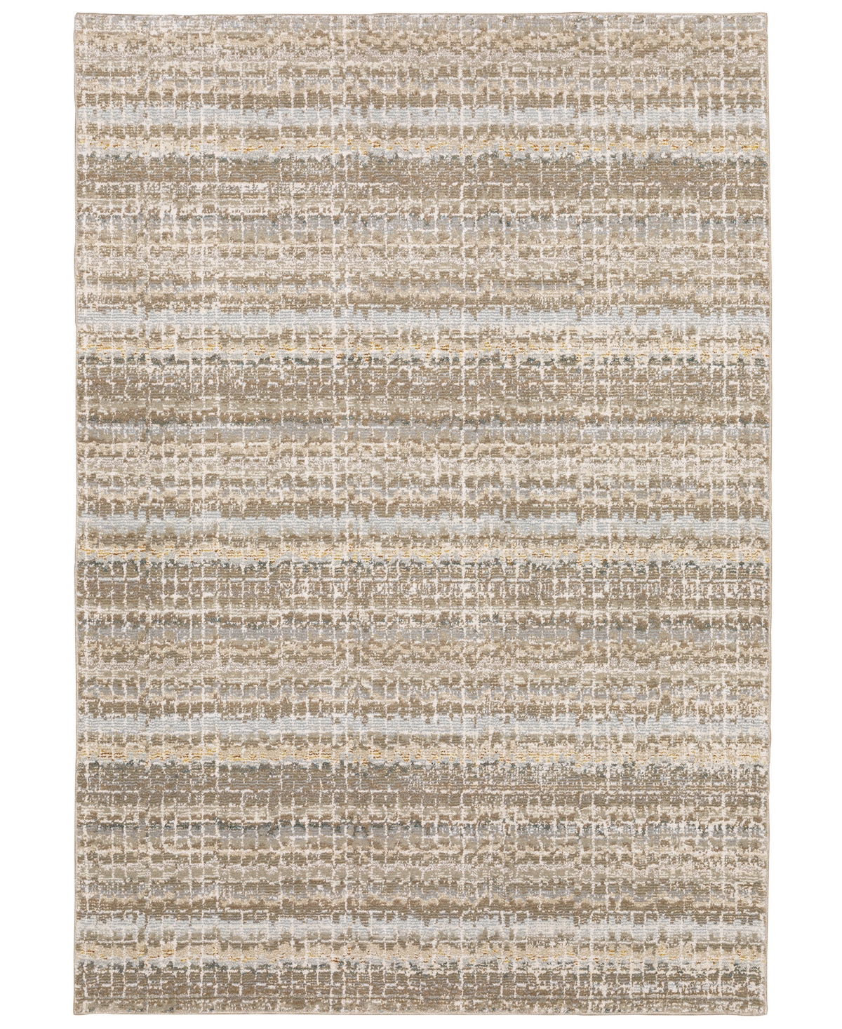Jhb Design Prairie PRA01 6'7in x 9'6in Area Rug - Ivory