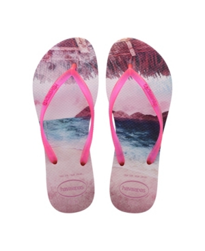 Havaianas Women's Slim Paisage Flip Flop Sandals Women's Shoes
