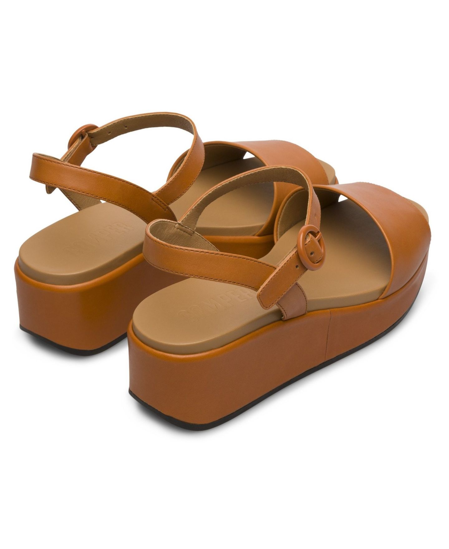 Женские сандалии Camper Misia Leather, цвет: Коричневый — фото 5