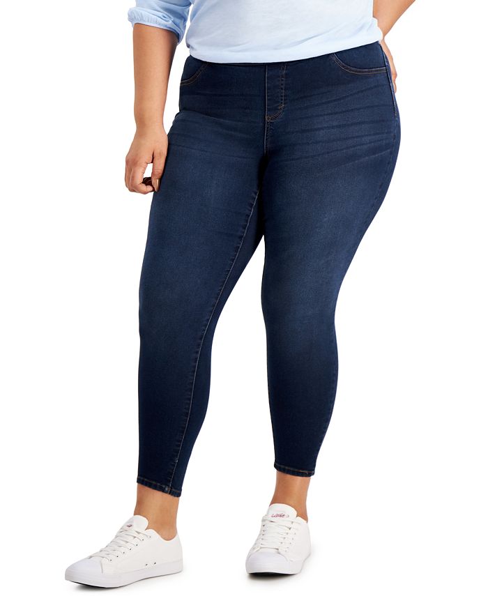 Style & Co Plus Size Jeggings, Created for Macy's & Reviews - Jeans ...