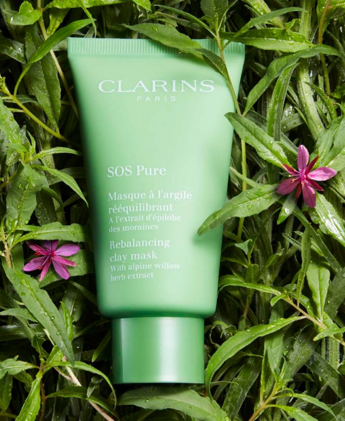 Clarins SOS Pure Rebalancing Clay Mask, 2.3-oz. & Reviews - Skin Care - Beauty - Macy's