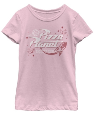 Big Girls Toy Story 1-3 Retro Pizza Planet Short Sleeve T-shirt