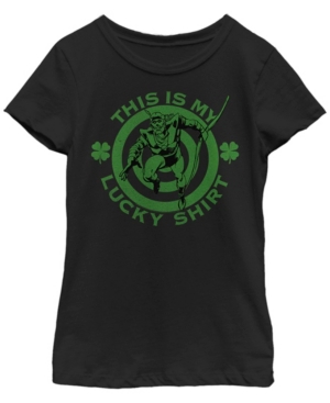 Big Girls Justice League Lucky Archer Short Sleeve T-shirt