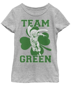 Big Girls Justice League Martian Team Short Sleeve T-shirt