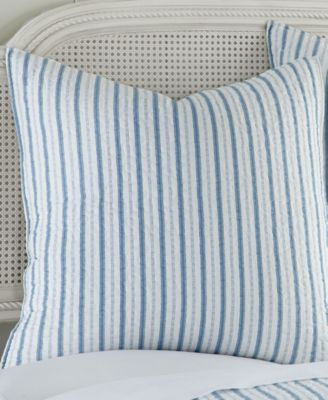 Galapagos Thin Striped 2-Pc. Sham Set, European