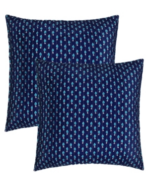 Levtex Nanette 2-pc. Sham Set, European In Navy