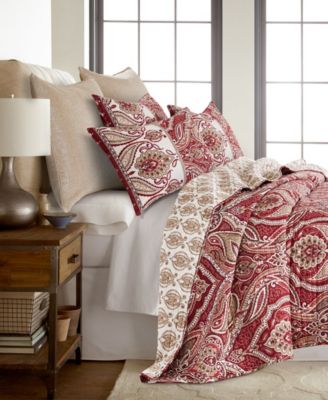Levtex Astrid Quilts In Red