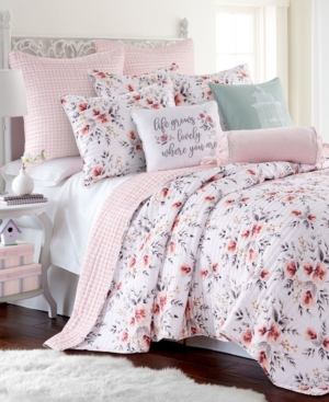 Levtex Adeline Floral Bouquet Reversible 2-pc. Quilt Set, Twin In Pink