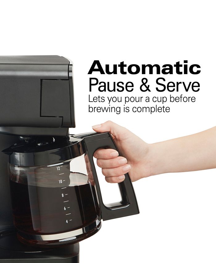 Hamilton Beach Easy Access Ultra Programmable 12Cup Coffee Maker Macy's