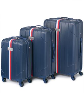 tommy hilfiger hard shell suitcase