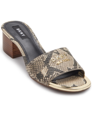 Dkny Fama Logo Dress Sandals
