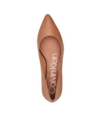 Women's Gabrianna Pointed Toe Kitten Heel Pumps