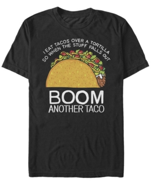Fifth Sun Men's Taco Short Sleeve Crew T-shirt In Black
