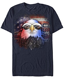 Men's Rock Eagle Short Sleeve Crew T-shirt