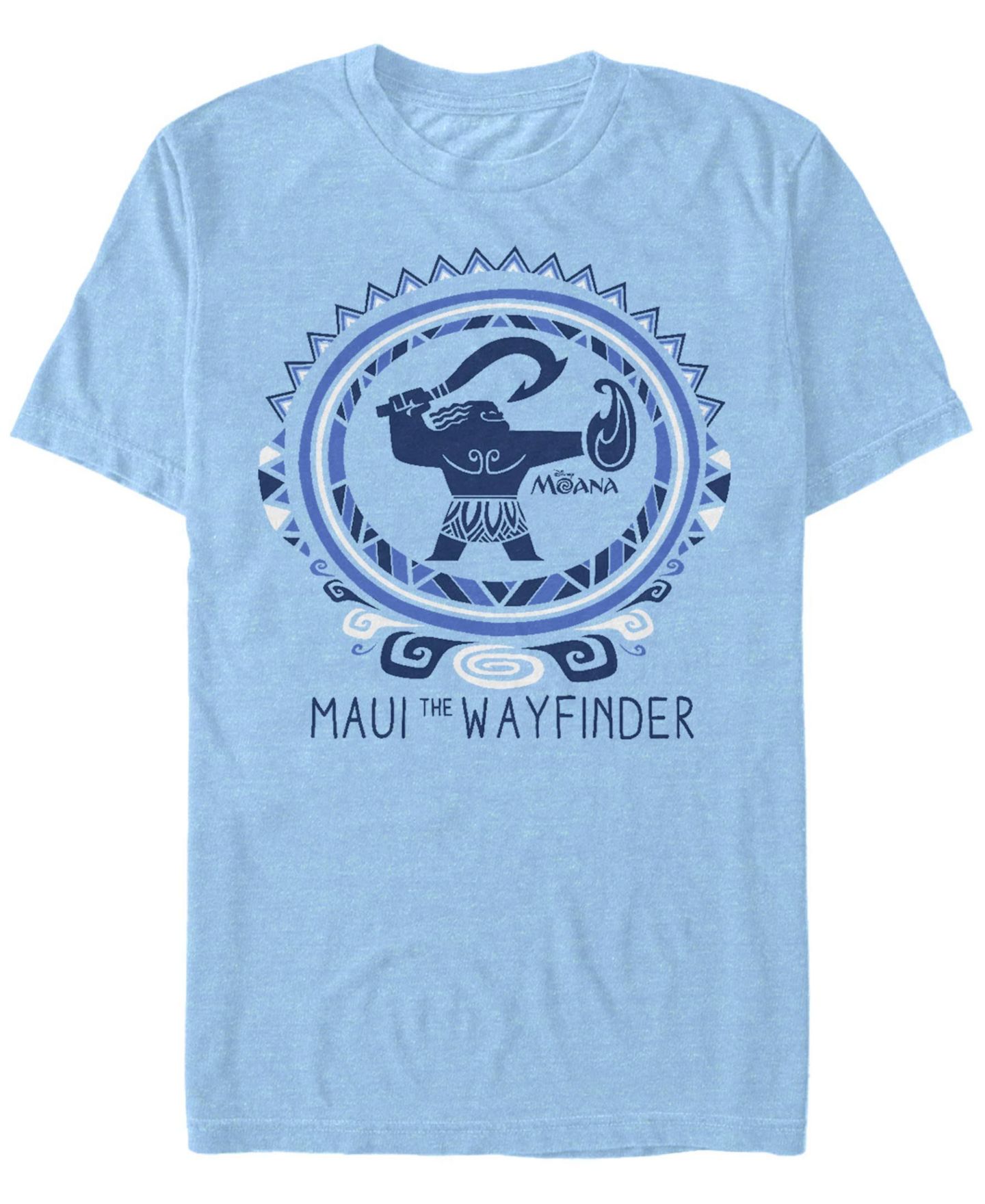 Мужская футболка Fifth Sun Maui The Wayfinder Short Sleeve Crew, цвет: Светлый синий — фото 1
