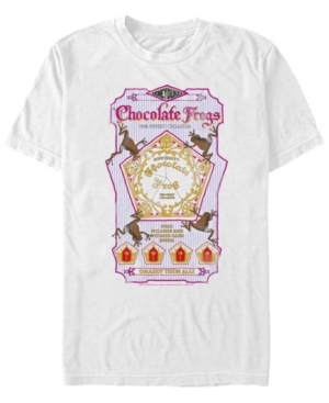 Fifth Sun Men's Chocolate Frogs Short Sleeve Crew T-shirt In White