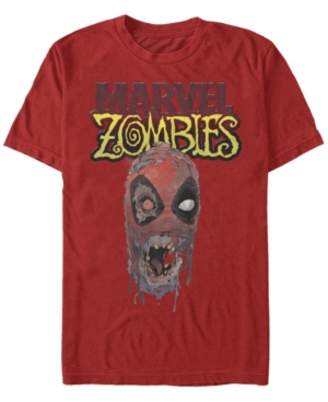 Fifth Sun Men's Head of Deadpool Short Sleeve Crew T-shirt