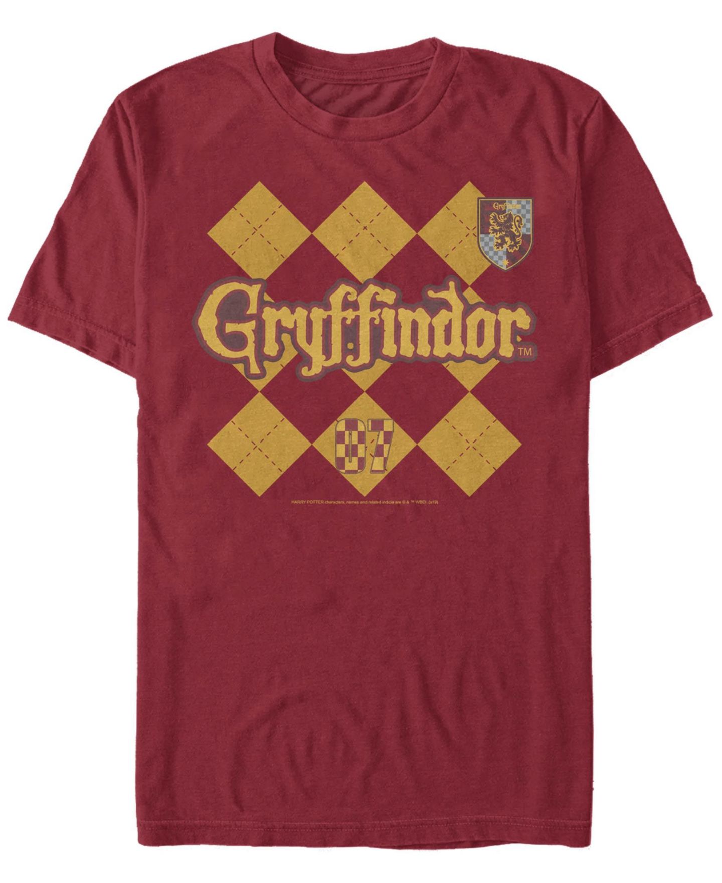 Мужская футболка Fifth Sun Gryffindor Pride Short Sleeve Crew, цвет: Красный — фото 1